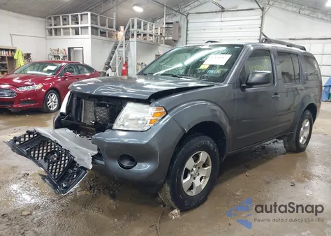 2012 Nissan Pathfinder S/Le/Se из США, поврежденный, VIN 5N1AR1NB0CC621652